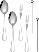 Colheres de bambu de 15 cm, pequenas colheres de madeira para comer, pequena colher de chá de mel de madeira para café e chá, pequenas colheres de madeira para uso diário (3 peças)