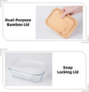 Manteiga grande de vidro com tampa e faca para bancada e geladeira