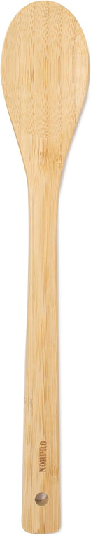 Norpro Espátula de bambu de 30,5 cm, cabo plano