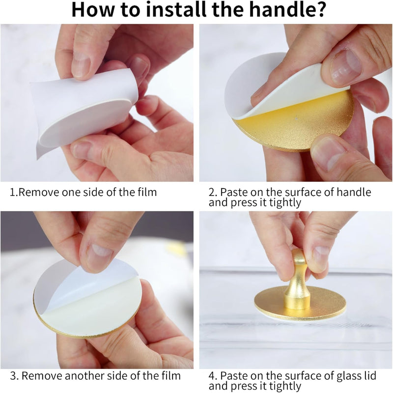 Manteiga grande de vidro com tampa e faca para bancada e geladeira