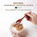7 colheres de madeira pequenas, colheres de mel de 14 cm para chá, colher de chá de mel de madeira para café, pequenas colheres de madeira, colher de mesa de bambu para mexer, conjunto de