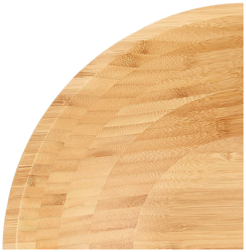 Lipper International Tigela de salada de madeira de bambu, pequena, 18 cm de diâmetro x 5,7 cm de altura, tigela única