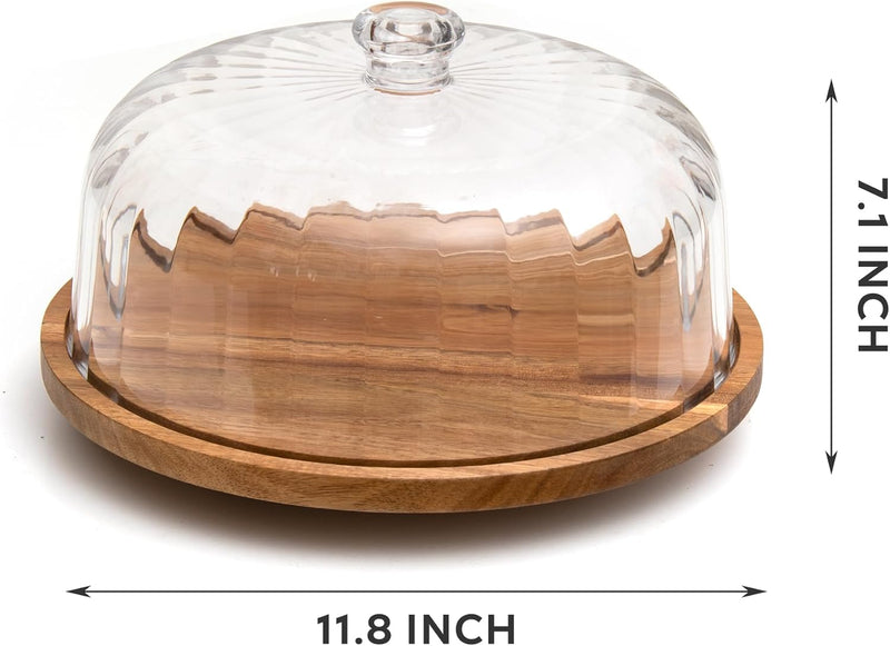 Suporte de bolo com tampa