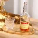 Conjunto com 4 Bandejas Ovais de Bambu – Rústicas para Chá, Café, Doces e Sobremesas