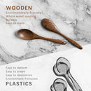 7 colheres de madeira pequenas, colheres de mel de 14 cm para chá, colher de chá de mel de madeira para café, pequenas colheres de madeira, colher de mesa de bambu para mexer, conjunto de