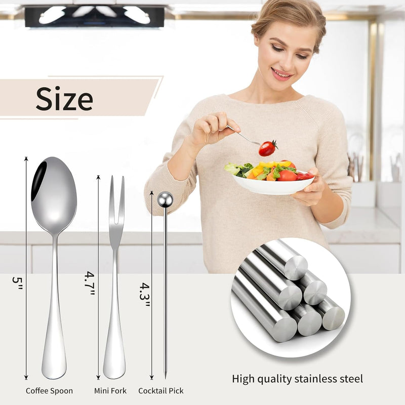 Colheres de bambu de 15 cm, pequenas colheres de madeira para comer, pequena colher de chá de mel de madeira para café e chá, pequenas colheres de madeira para uso diário (3 peças)