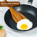 Espátula wok grande de madeira