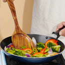 Espátula wok grande de madeira