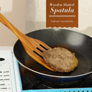 Espátula wok grande de madeira