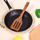 Espátula wok grande de madeira