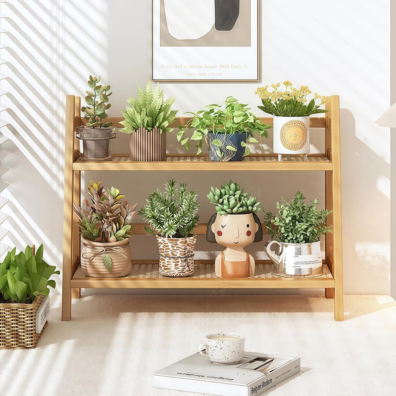 Organizador de estação de café com aparência de vime, suporte de caneca de bambu, prateleira de balcão de cozinha para acessórios de chá e café, suporte de matcha, expositor de xícara, rack