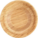 Lipper International Tigela de salada de madeira de bambu, pequena, 18 cm de diâmetro x 5,7 cm de altura, tigela única