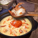 Espátula wok grande de madeira