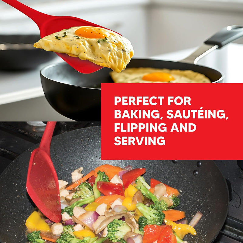 Espátula de bambu para fritar e utensílio de cozinha, 33 cm