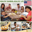 Conjunto de colheres de bambu (5 peças), pequenas colheres de chá de cozinha, colheres de madeira minúsculas perfeitas para açúcar, especiarias, temperos, café, geléia, ervas, mel e sobremesa