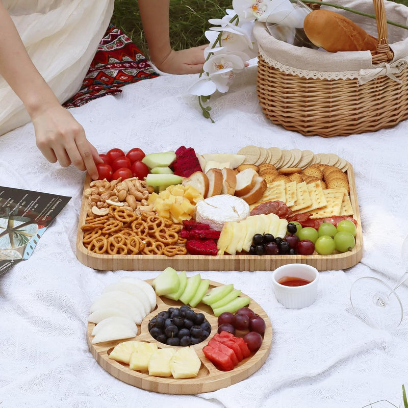 Khinya: Petisqueira com Tampa e 6 Compartimentos