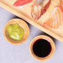 Conjunto de tigelas de mergulho, pequenas tigelas de bambu para molho de soja/condimento/lanches, mini tigelas de servir para tábua de charcutaria para churrasco/entretenimento, ramequins de