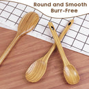 Espátula wok grande de madeira