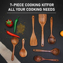 Espátula wok grande de madeira