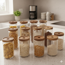 Conjunto Hermético CrystalGlass 12 Peças